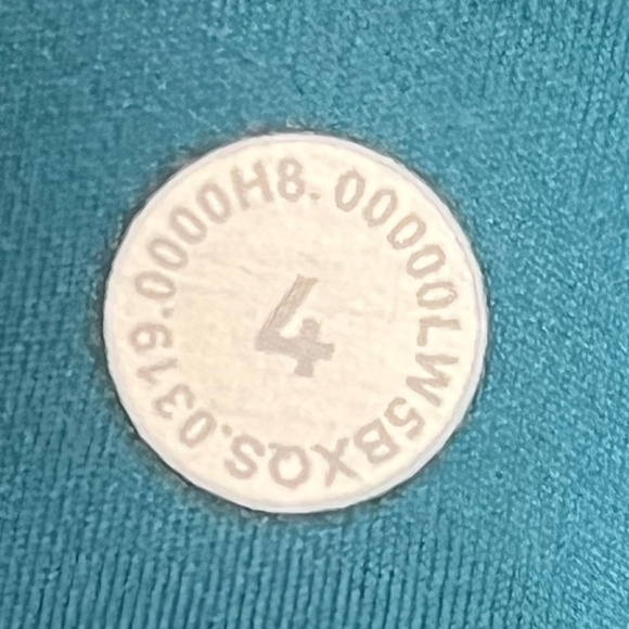 Lululemon Fast and Free Tight II 25" *Non-Reflective Nulux Ice Cave size 4 - Picture 7 of 7